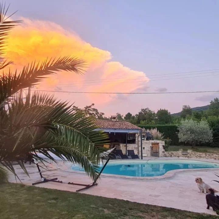 La Babounette Jaujac Exteriör bild